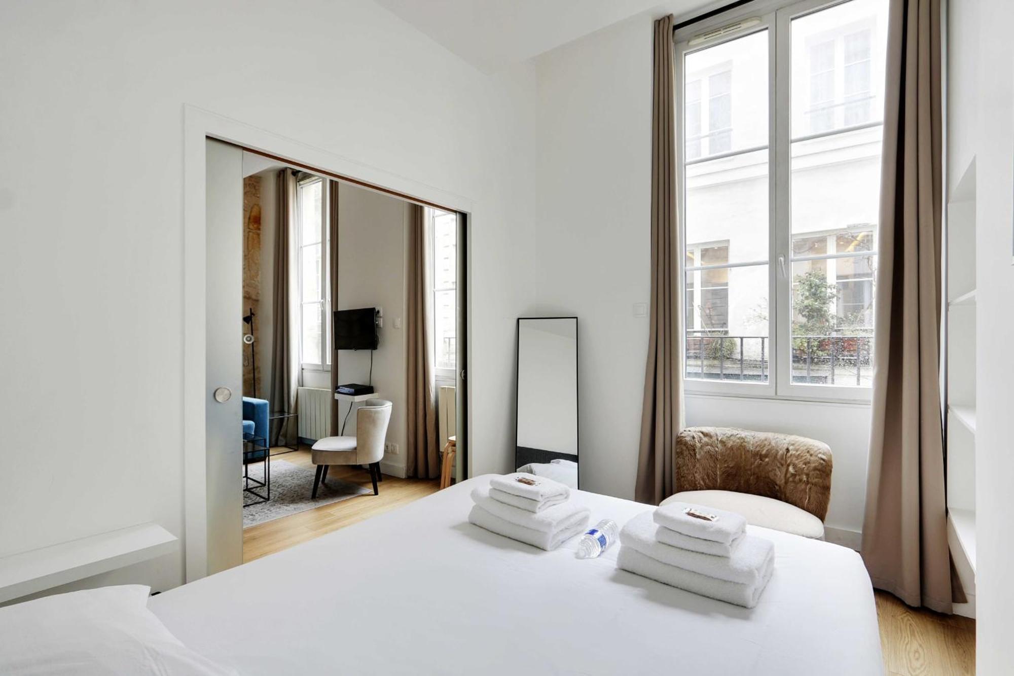 Appart Confortable -1Br 4P- Quartier Beaubourg باريس المظهر الخارجي الصورة